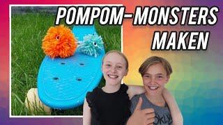 knutsel mee met Quin en Fay ~ aflevering 1 ~ pompom-monsters