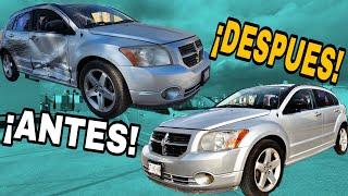 COMPRÉ UN AUTO CHOCADO Y LO ARREGLE! | DODGE CALIBER!