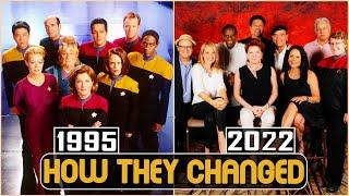 STAR TREK: Voyager 1995 Cast Then and Now 2022 How They Changed