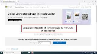 How to Download Microsoft Exchange Server 2019 CU14