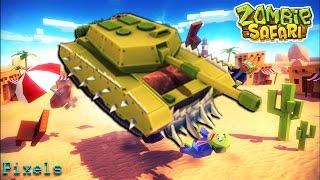 Zombie Safari - Army Tank Unlocked
