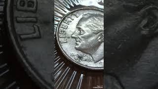 1990P Roosevelt dime ,Error, worth a lot or money#dime#coins#money#rarecoins#money