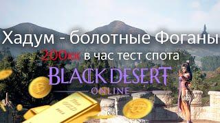 Black Desert Online | Хадум - болотные Фоганы | 200кк в час