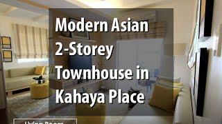 Modern Asian 2-Storey Townhouse in Kahaya Place