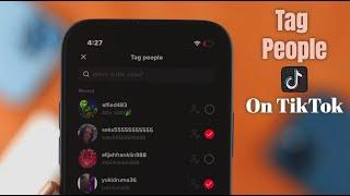 How to Tag Someone on TikTok! [iPhone or Android]
