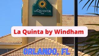 La Quinta Inn by Wyndham Orlando Florida tour & review - cheap hotel near Universal Studios SeaWorld