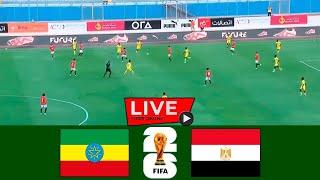  LIVE: Ethiopia vs Egypt | Africa World Cup Qualifiers 2026 | Éthiopie vs Égypte EN DIRECT