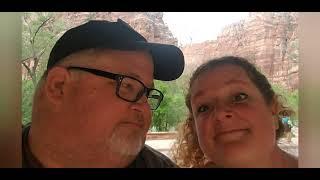 anniversary in zion national park #zionnationalparkutah #bestmoments #wonderwife