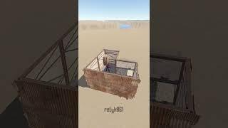 Cozy 2x2 Bunker Starter #rust #shorts