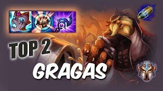 [Wild Rift] Gragas Top 2 - S12 Challenger ranked game + build