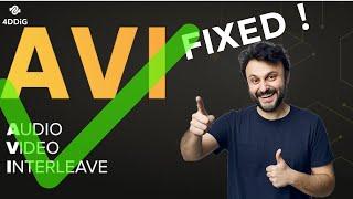 2024 FIXED! | How to Solve AVI File not Playing? - Tested 