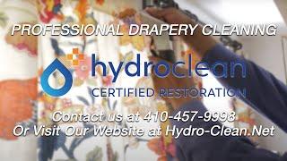 Professional drapery cleaning in your home or office