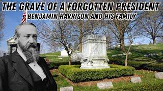 Visiting the Peaceful Grave of President Benjamin Harrison