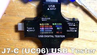 BitBastelei #483 - J7-C / UC96 USB Tester für USB-C, USB-PD, QuickCharge & Co