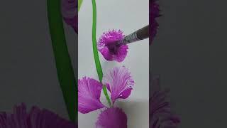 🫶 Beautiful Hanging Floral Art 🫶 #shorts #shortsviral #floralart #flowers#flowerpainting #howto