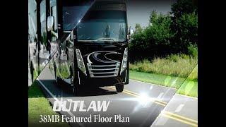 2019 Outlaw® 38MB Class A Motorhome Featured Floor Plan From Thor Motor Coach