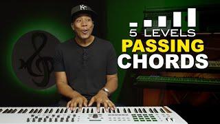 5 Levels Of Passing Chords (Piano Tutorial)