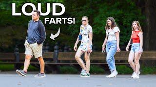 FUNNY Fart Prank in NYC! Earth-Shattering Farts!