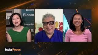 Interview to Haslinda Amin & Yvonne Man of Bloomberg Asia on India's current eco & pol situation