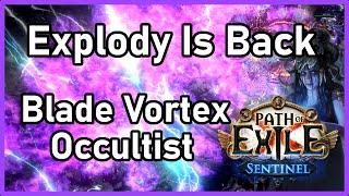 [PoE 3.18] Explody Blade Vortex Occultist Build | An Incredibly Powerful & Nostalgic Mapper