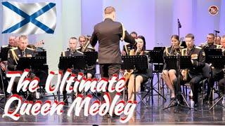 The Russian Military brass band / The Ultimate Queen Medley / Queen - The Show Must Go On/ SerbaTV 