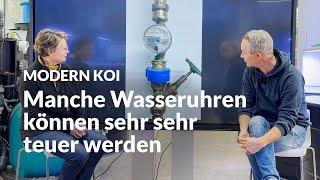 Vorsicht bei Wasseruhren im Permanentwasserzulauf | Modern Koi Blog #7100