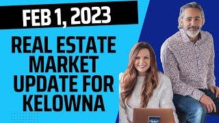 Kelowna Real Estate Market Recap Stats: February 1 2023