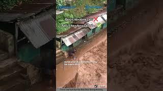 PRIA INI TETAP ASYIK NYARI IKAN MESKI BANJIR BANDANG MENERJANG | @TRIBUNLAMPUNGNEWSVIDEO