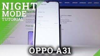 How to Enter Night Mode in OPPO A31 2020 – Eye Comfort Mode