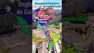 Qué pregunta más la gente en GOOGLE ️ de la capital de tu país? #mapping #geography #america #map