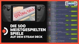 Die 100 meistgespielten Spiele auf dem Steam Deck ! | Steam Spring Sale ! | Wir besprechen alle 100!