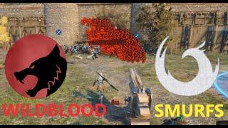 WildBlood VS. SMURFS Mainraid - Tura City Defense TW - Conqueror's Blade - Norilicious - NoriTube