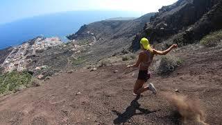 Sara Alonso lava downhill Tamaduste el Hierro