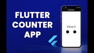 A simple flutter counter application with setState || Flutter App Development | Flutter simple app