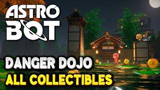 Astro Bot DANGER DOJO 100% Guide | All Collectible Locations (All Bots & Puzzle Pieces)