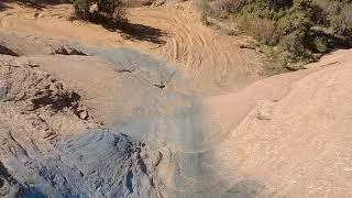 Hells Gate, down and up. Hells Revenge Trail, Moab UT