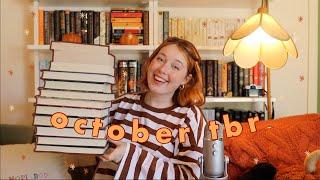 all the books I want to read in october! (spooky october TBR!)