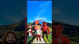 Who will get the most goals??‼️Ronaldo vs Jesus vs red devil#usa #shorts #english