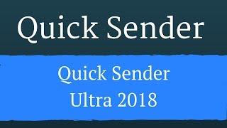 Quick Sender Ultra [2018] - Раскрутка вконтакте 2018 | Накрутка вконтакте | Раскрутка группы