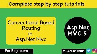 what is conventional routing in mvc || MVC tutorial for Beginners in .NET C#