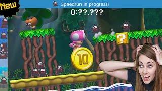 The 10-Coin of Deep Woods! NINJI SPEEDRUNS - SUPER MARIO MAKER 2