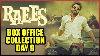 Raees Outstanding  Box Office Collection -Day 9 | Became First Hit Of 2017