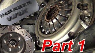 BEST Subaru Clutch How -to Replace Part 1 briansmobile1