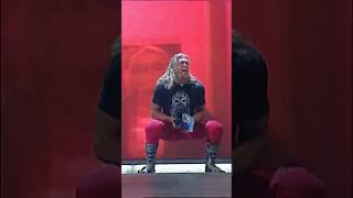 The first time Edge used his theme song! 