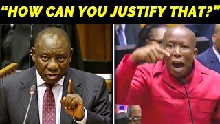 INSTANT REGRET: Julius Malema GRILLS Ramaphosa For DISASTROUS FAILURES On Promises