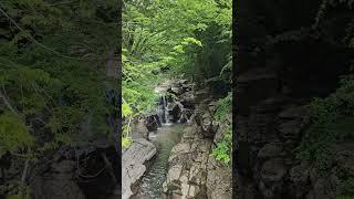 Georgia, Okatse waterfall (Kinchkha)