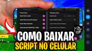 UPDATE DELTA Melhor SCRIPT e EXECUTOR *sem key* para Celular  Android/iOS | AutoFarm Blox Fruits