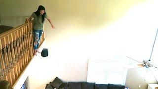 I MADE HER JUMP!!