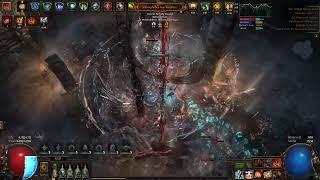 PoE 3.17 Righteous Fire Inquisitor Wave 30 Simulacrum