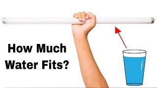 How Much Vacuum Is In a Fluorescent Bulb?